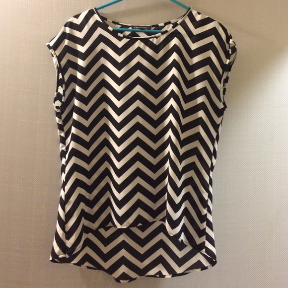 Large chevron blouse