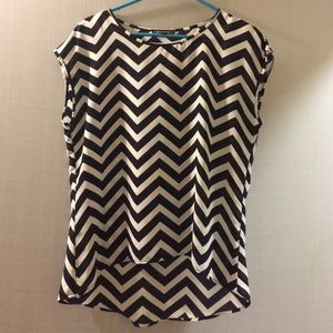 Large chevron blouse