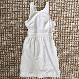 Madewell white cotton dress