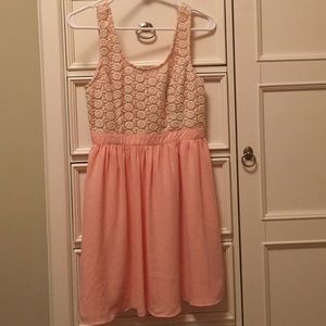 Light pink, casual dress
