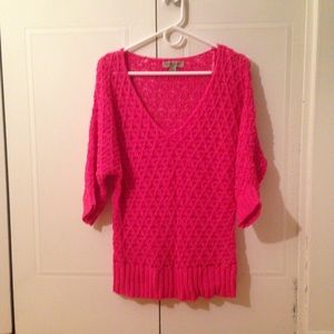 2 for $15 🛍 Bright Pink Sweater