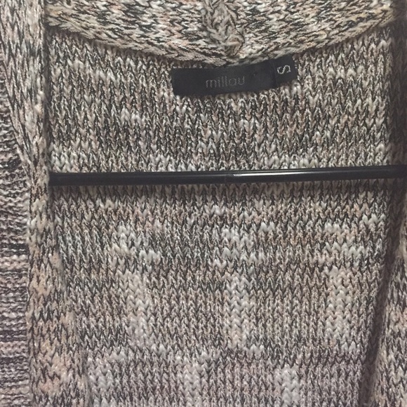 Millau long sweater colors pink white black - Picture 4 of 7