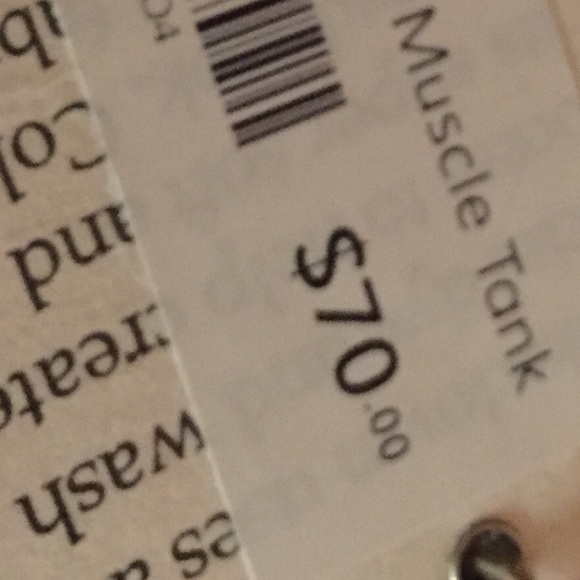 NWT! Rośe Champagne Muscle Tank. - Picture 3 of 3