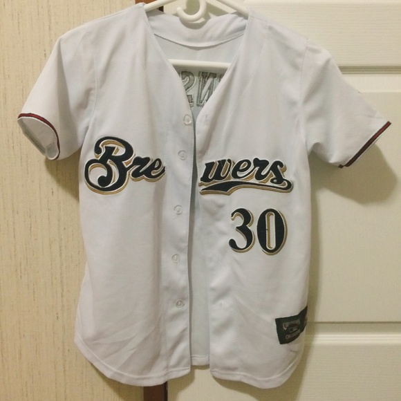 Brewers baseball jersey
