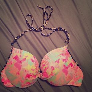 Victoria secret push up bathing suit top