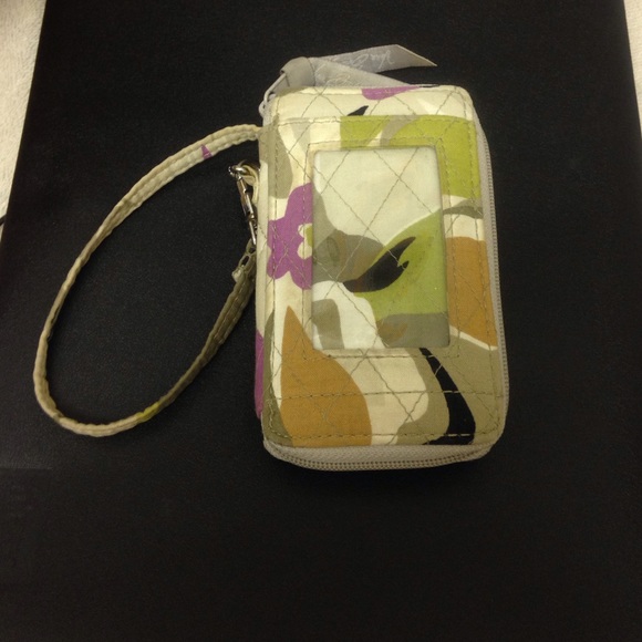 RESERVED Gray Floral Vera Bradley Zipper Wallet