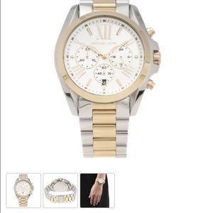 MichaelKors 2tone Steel Bradshaw Chronograph Watch