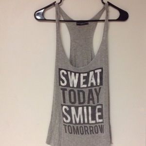 Sweat Today, Smile Tomorrow Tank