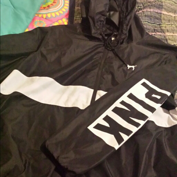 pink Victoria's secret windbreaker
