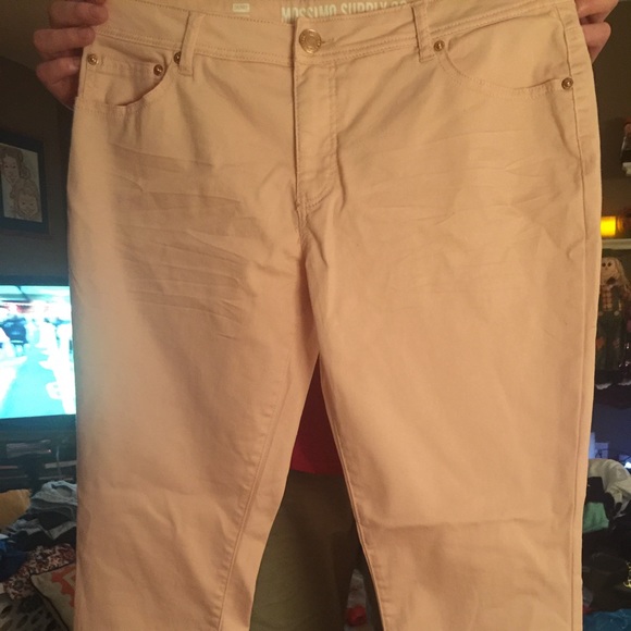 Target brand baby pink skinny jeans