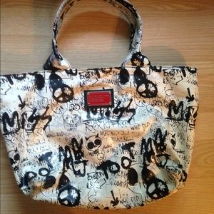 SOLD!   Marc Jacobs tote with graffiti print!