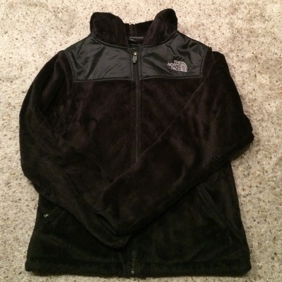 fuzzy black north face