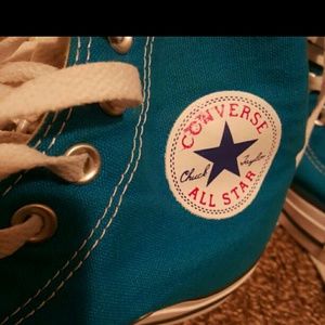 Blue converse