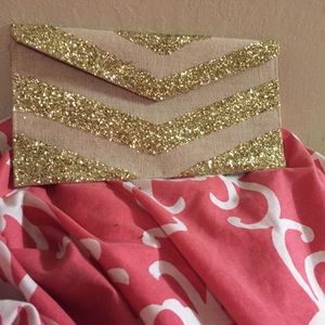 Glitter clutch