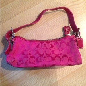 Pink Coach bag