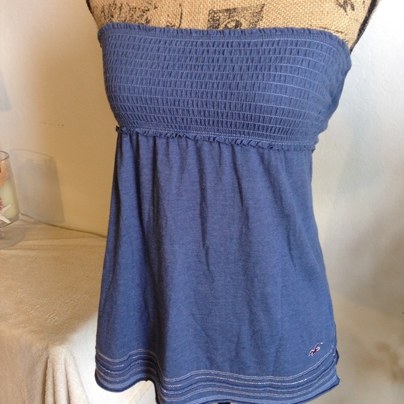 CLEARANCE  Hollister Strapless Tie Back Top - Picture 5 of 5