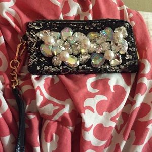 Jeweled wristlet