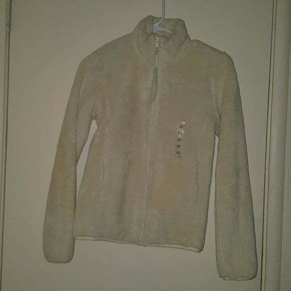 Fuzzy White Jacket