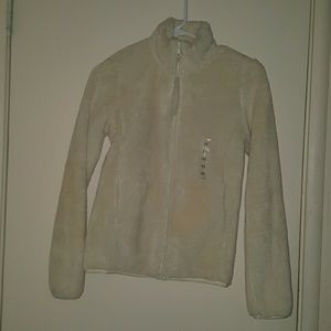 Fuzzy White Jacket