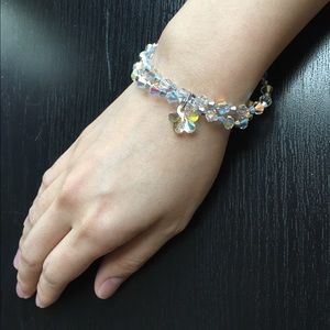 Handmade crystal bracelet