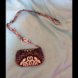 Vera Bradley lanyard and wallet/ID holder