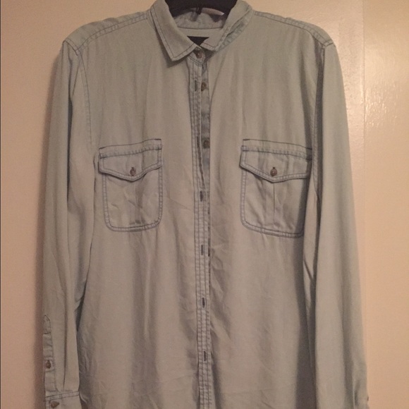 American Eagle Chambray shirt size XL