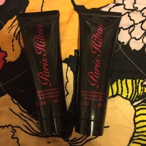 Paris Hilton shower gel & body lotion!