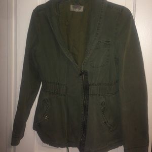 Army green jacket