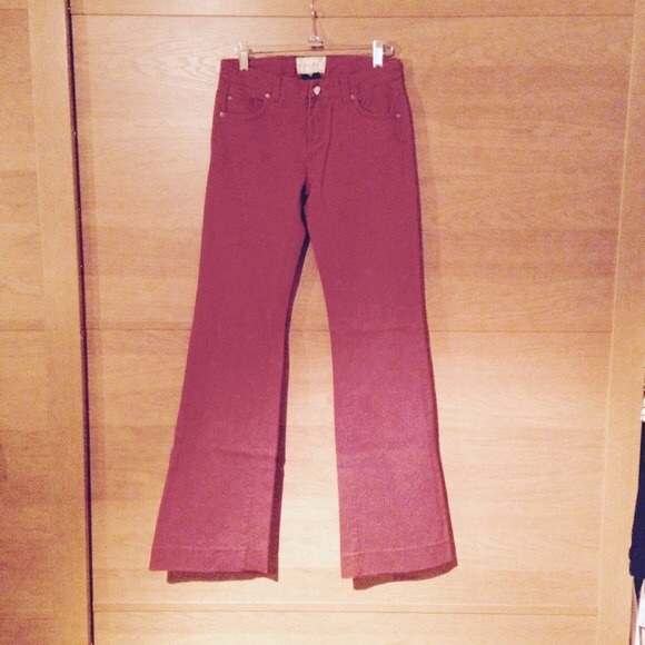 Cute red pants. Worn once. - Picture 4 of 4