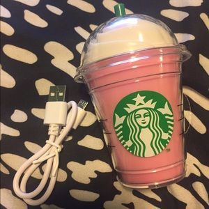 Starbucks Frappuccino portable charger