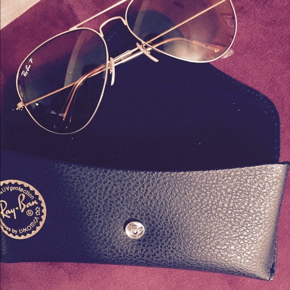 Ray ban polarized aviator