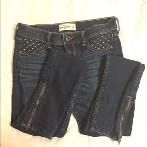 Abercrombie kids skinny jeans