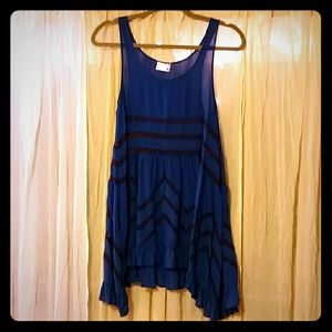 Royal Blue combo free people slip...