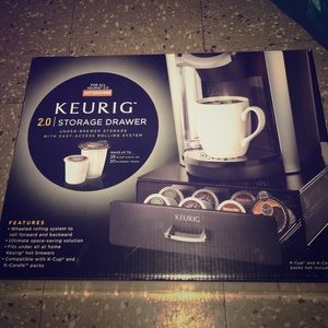 Keurig K-cup drawer.