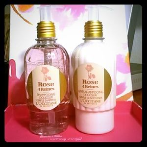 L'Occitane Rose 4 Reines Shampoo & Conditioner