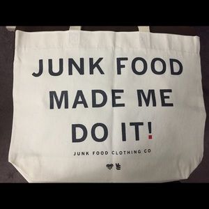 Junk Food tote bag