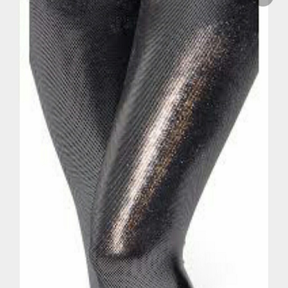 Blackmilk silver leggings