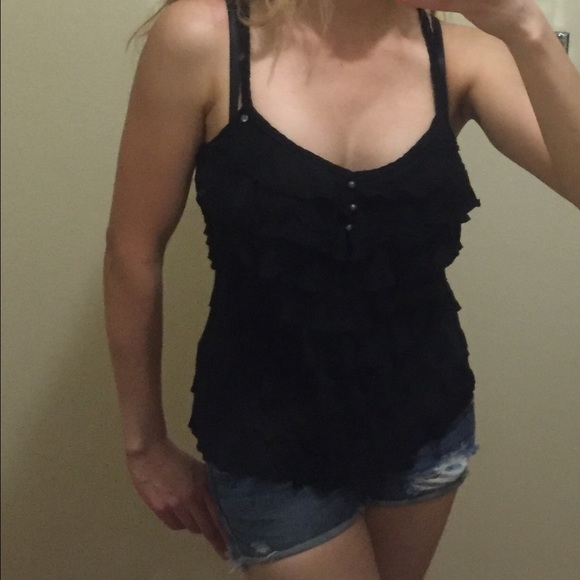 Guess Ruffle top