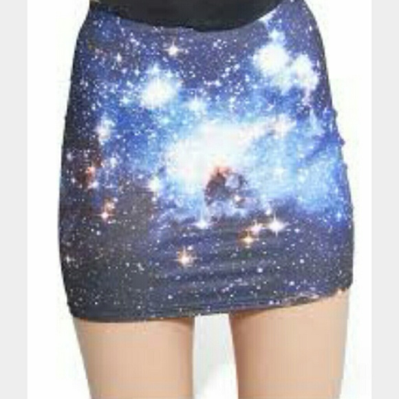 Blackmilk galaxy skirt