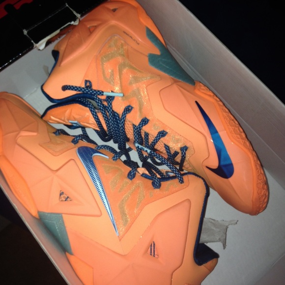 Lebron 11 atomic orange