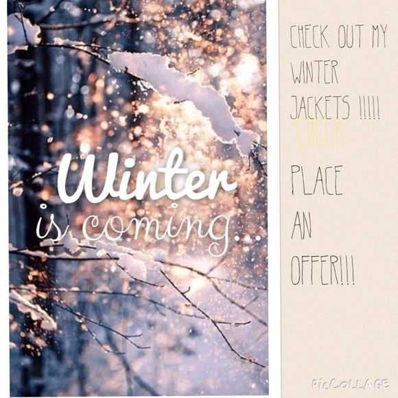 Check out my winter jackets