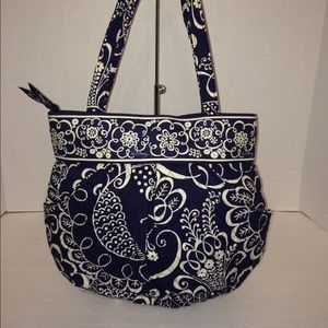 Vera Bradley "Morgan" in "Twirly Birds Navy."