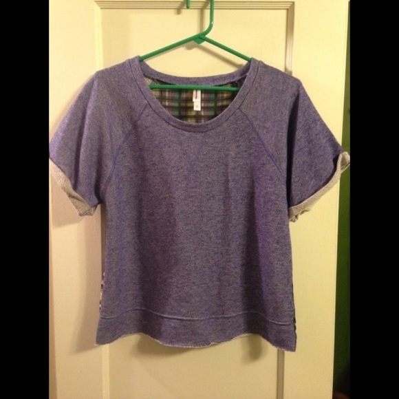 Cute Purple & Plaid Medium shirt