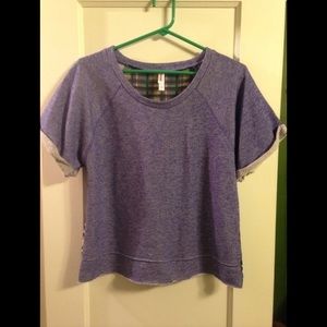 Cute Purple & Plaid Medium shirt