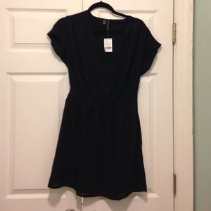 New size 6 Black MNG cap sleeve dress.