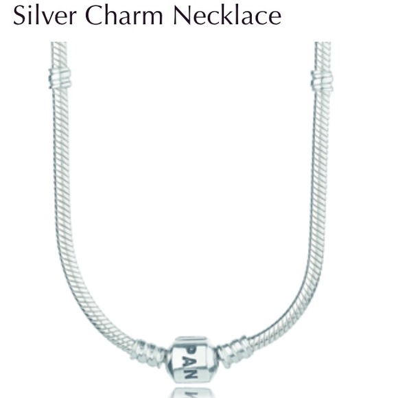 Pandora silver necklace