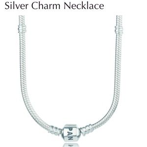 Pandora silver necklace