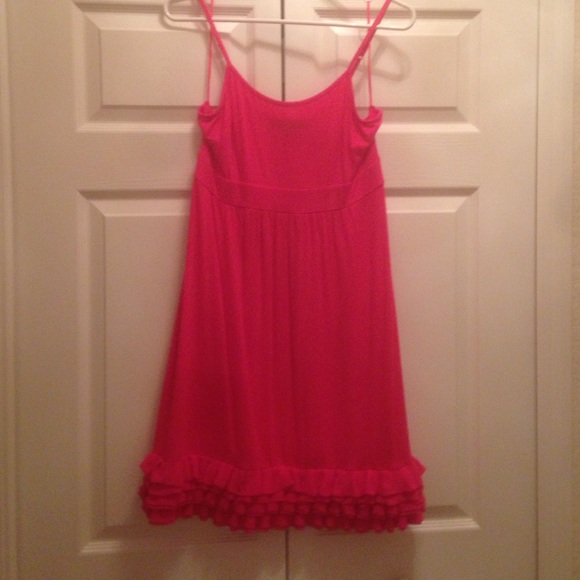Express sundress with ruffle bottom
