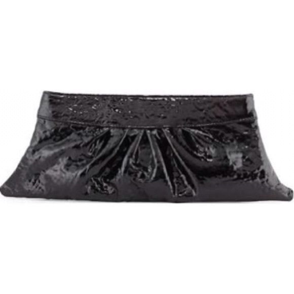 Lauren Merkin Louise Patent Calfskin Clutch
