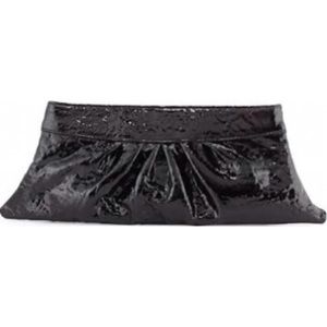 Lauren Merkin Louise Patent Calfskin Clutch